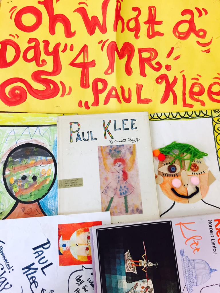 RandolphArt2's tweet photo. Playful Paul Klee made our day! http://t.co/0ba2TYvPdy