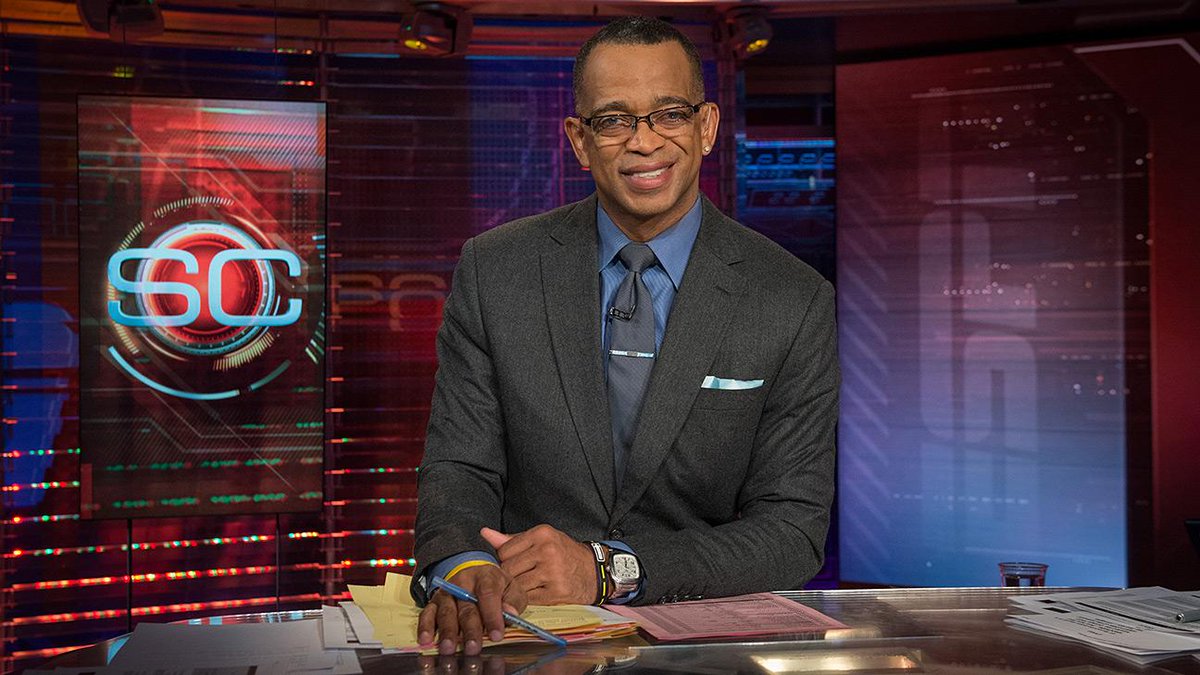 espn's tweet photo. The late Stuart Scott to be inducted into the North Carolina Journalism HOF in Oct. 23 ceremony at alma mater @UNC. http://t.co/JEng8z64nG