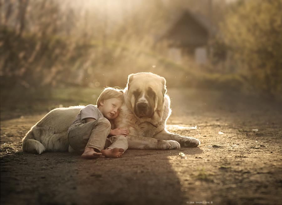 500px on Twitter: "A boy and his dog. Photo by Elena Shumilova: https
