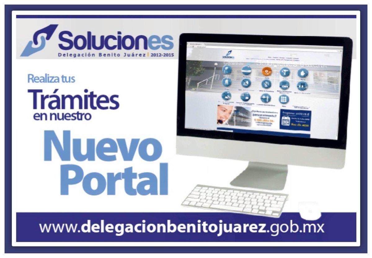 Banquetas, pipas de agua, limpia y otros @ServiciosBJ en → 
siac.atencionciudadana.gob.mx/portal/ 
#CentroDeSolucionesCiudadanasBJ