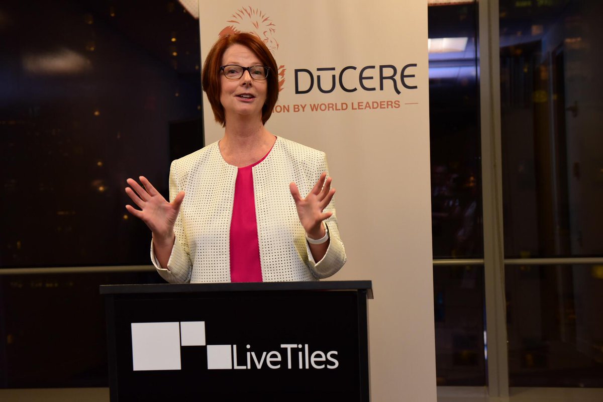 livetiles's tweet photo. It was an honor to host @JuliaGillard &amp; @Ducere_USA at our office to talk digital #learning &amp; global #education goals http://t.co/n5GyGpAQj9