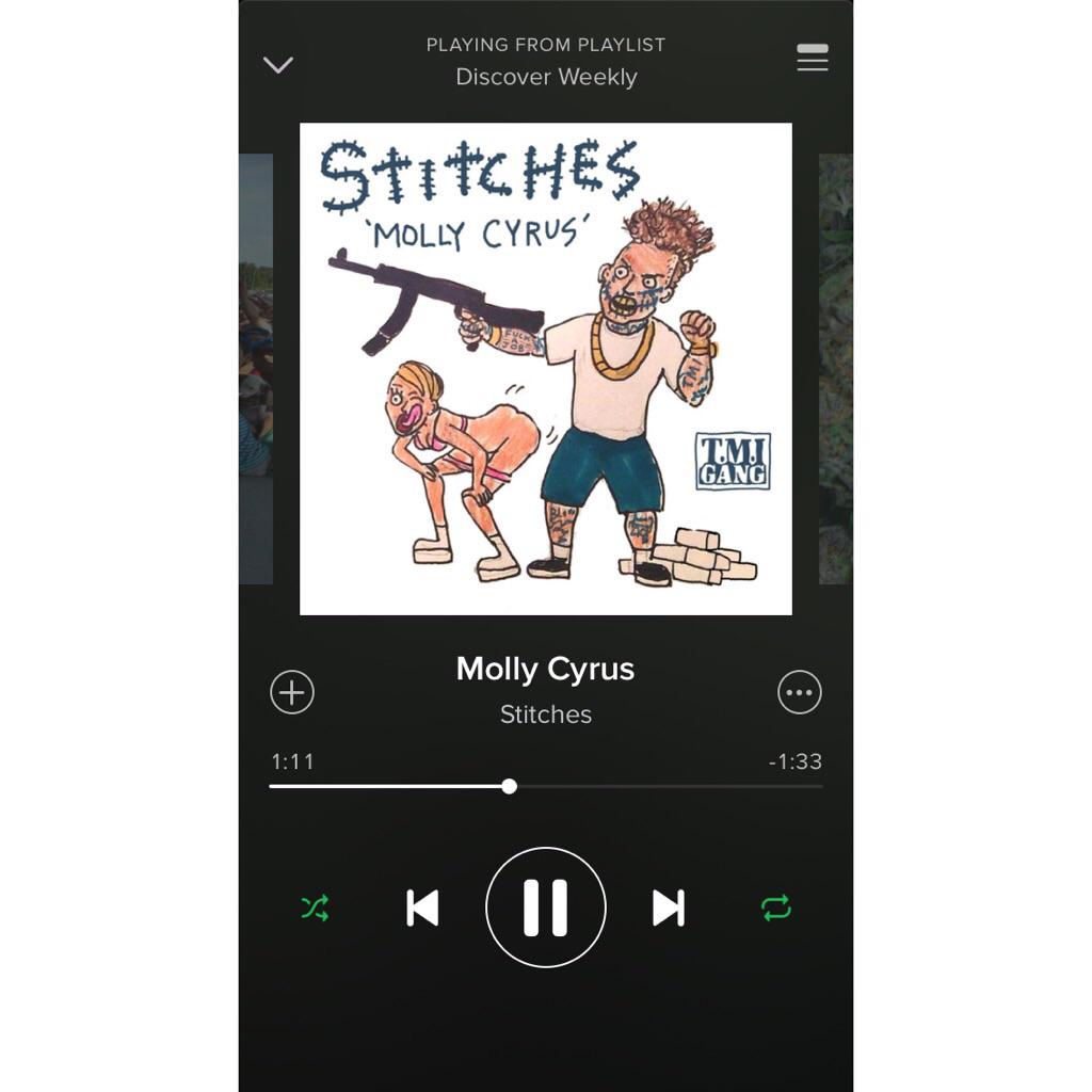 blakeshockley's tweet photo. this is the wildest song I've ever heard. thank you for recommending it to me Spotify

https://t.co/NLCWx5uWz2 http://t.co/Ssi8mcJ5Jd