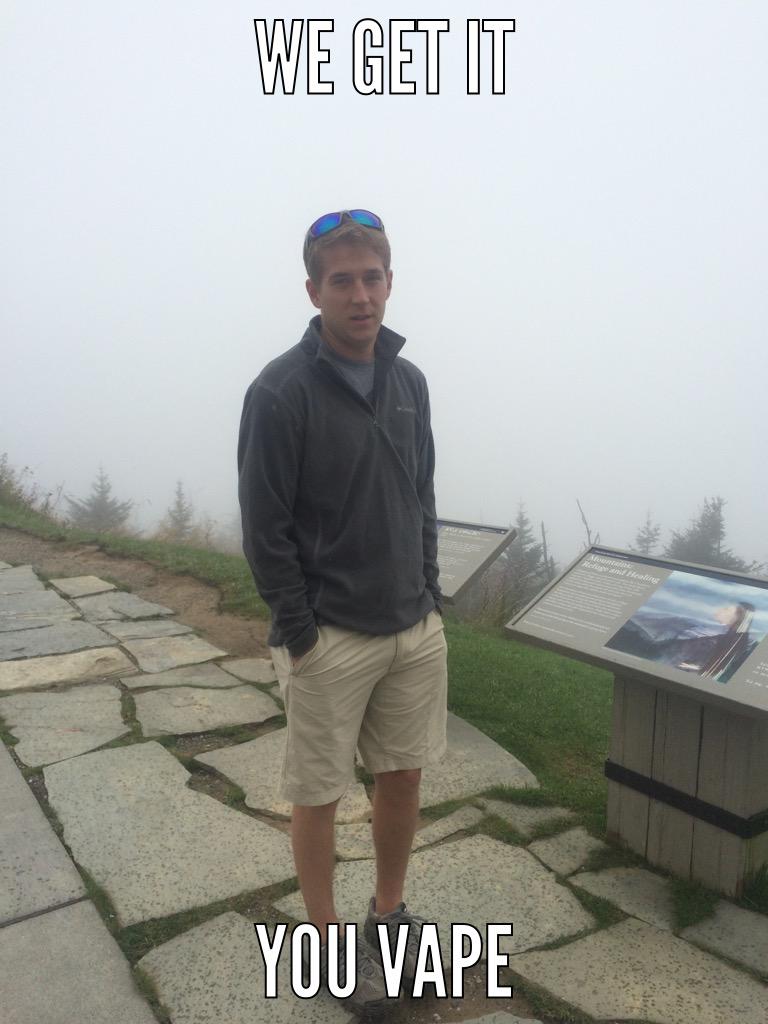 laurenstaten's tweet photo. We get it, you vape ☁️☁️💨💨😂😂 @12Griffith  @stealzemooon http://t.co/EdhbceKCmY