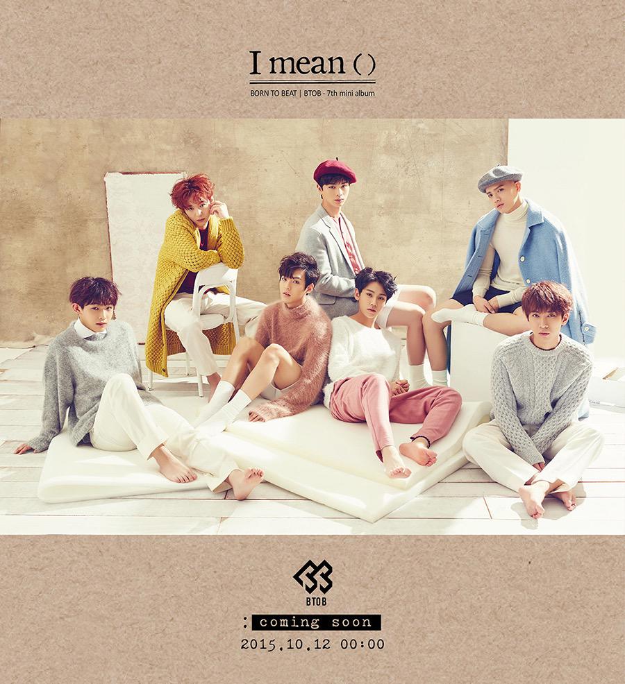 12일(월), BTOB 미니 앨범 7집 'I Mean' 발매 예정 | 인스티즈