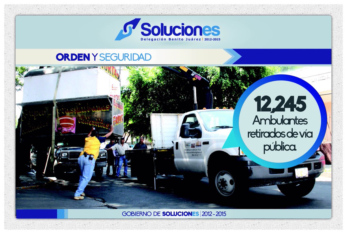 #GenteBJ: 12,245 ambulantes retirados de la vía pública → 
issuu.com/delegacionbj/d… 
#GobiernoDeSolucionesBJ