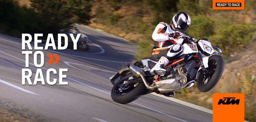 Buen tiempo y carretera por delante. ¿Con qué KTM saldrías a rodar? ¡Ready to Race!