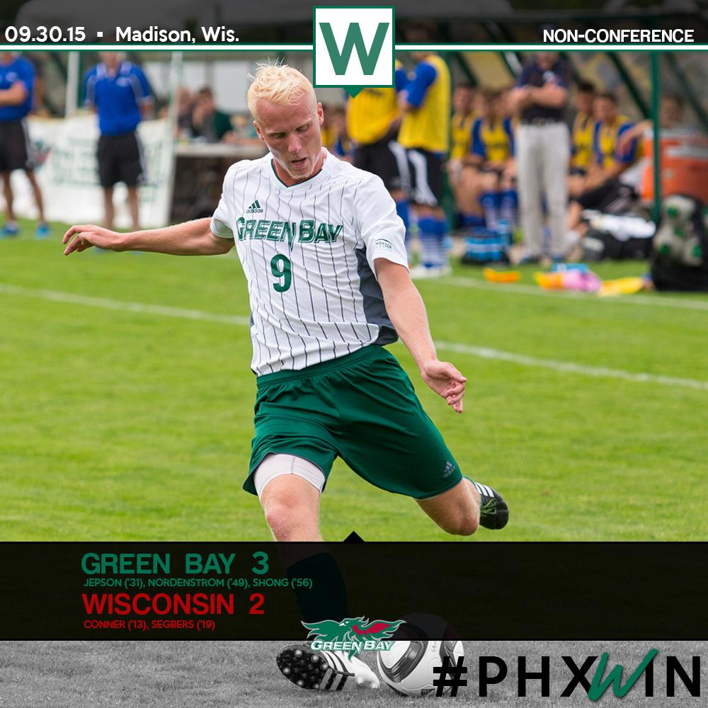 GREEN BAY WINS! The Phoenix nets three straight and defeats in-state rival Wisconsin 3-2 in Madison! #PHXWIN