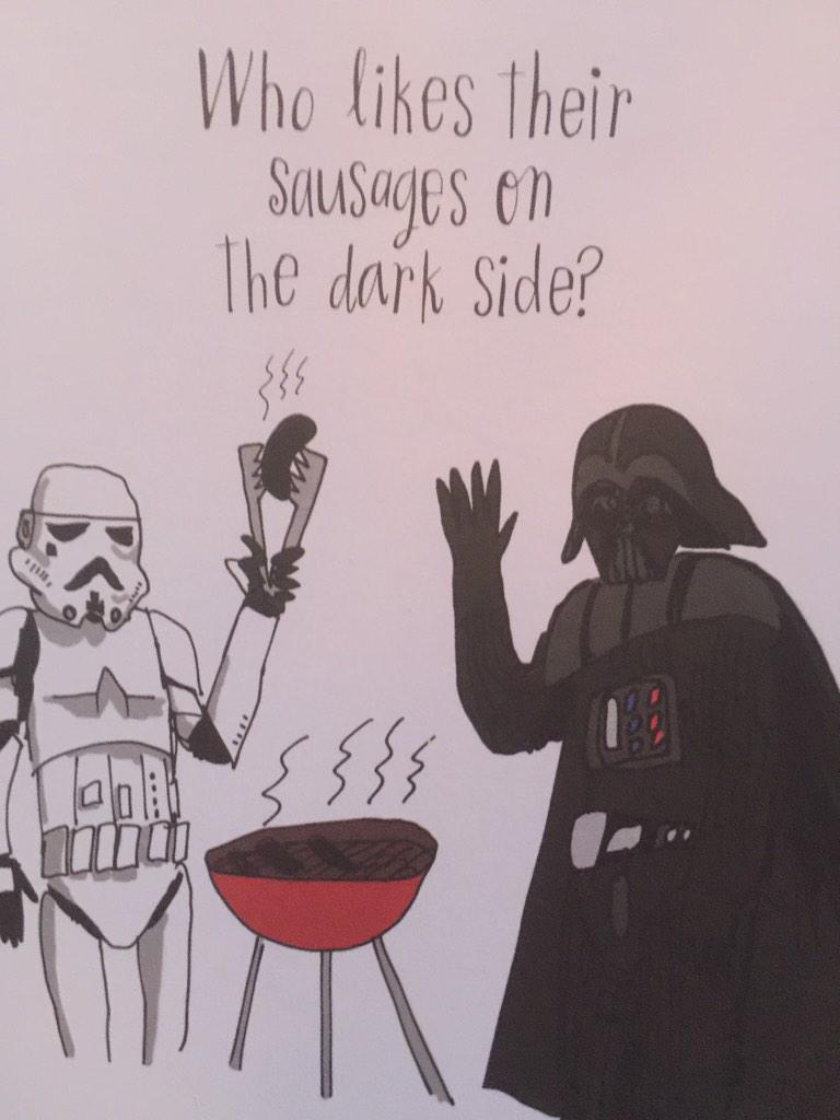 carrieffisher's tweet image. I have nothing really 2 add. I think this speaks for itself &amp;amp; 11 parts of mine. Who wants 2 put the "au" N "sausage"?