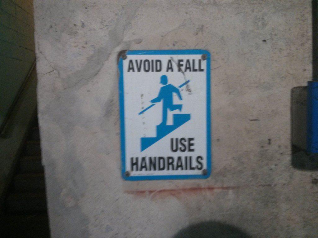 AtriumGarage's tweet photo. Don't say we never provided you with helpful life advice. http://t.co/iH0wqSyqbl