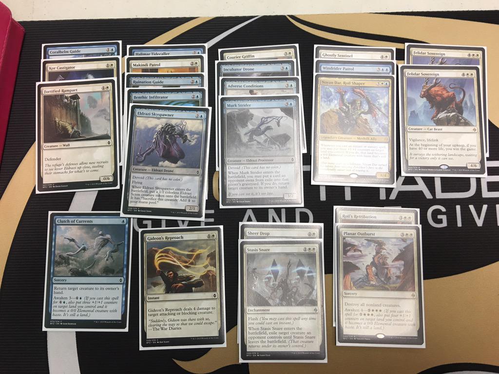 RestoBunny's tweet image. First #BFZ draft, take one .@PucaTrade #MTGBFZ #PTprep