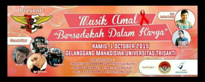 <a href="/SUNDAYKRNCH/">SUNDAYKRNCH</a> <a href="/fourteensmusic/">FOURTEENS OFFICIAL</a> dan @naufal14samudra malam ini di Trisakti!!