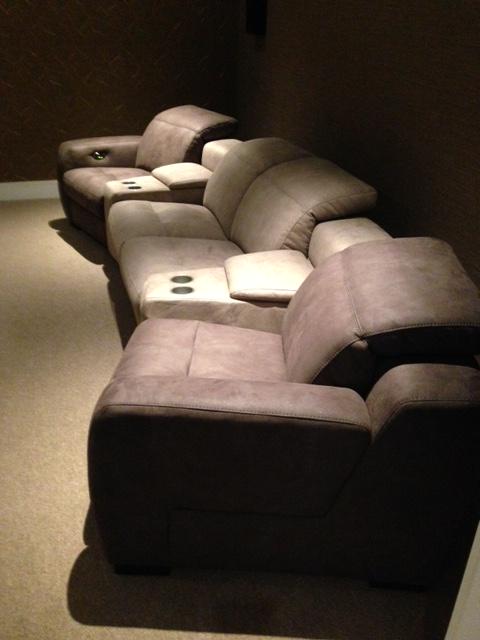 FrontRowSeating's tweet image. New installation of the Modern range of Home Cinema Seating
