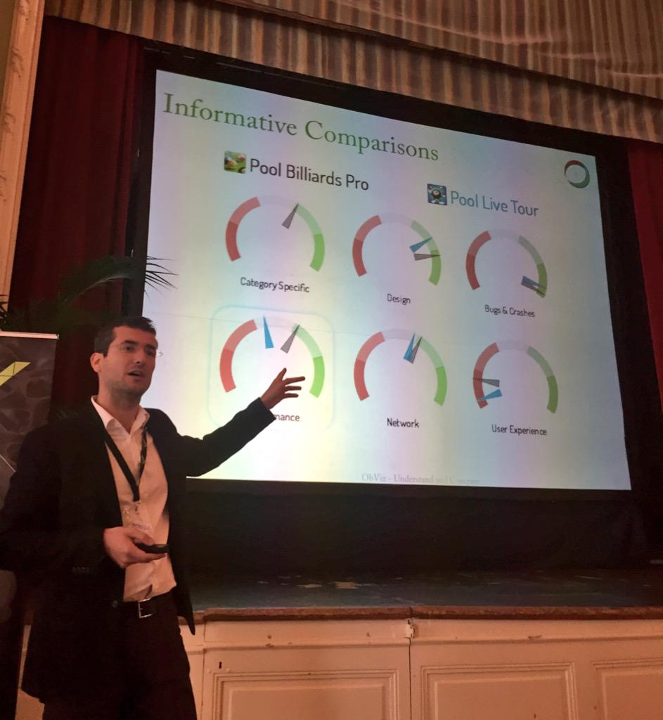 Innovaud's tweet photo. Accelerate 2015 @AISTS_Sport | Claudiu Musat @ob_viz enables to know your audience #innosport #accelerate http://t.co/OIzBPJuMbJ