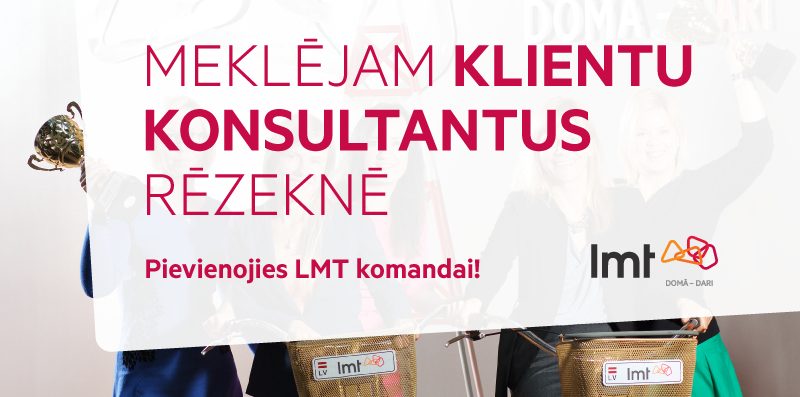 DarbsTev's tweet photo. Esi atvērts jauniem izaicinājumiem? Pievienojies LMT komandai Rēzeknē! #Teirdarbs https://t.co/LE9nKt3rxj http://t.co/1eQL1J7Eb3 (@mansLMT)