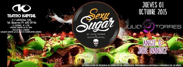 _LISTASKAPITAL_'s tweet image. TEATRO KAPITAL
--Sexy Sugar--
Jueves 1 octubre
@josenandezdj 
@juliotorresdj 
663355609