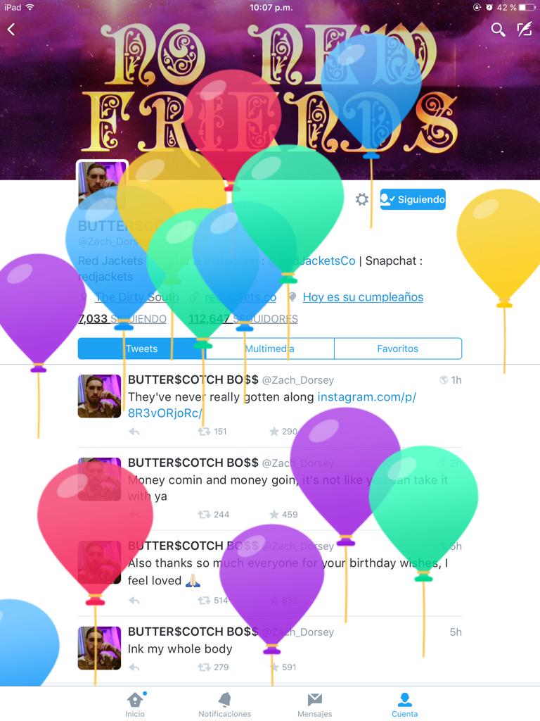  happy Birthday Zach, hope you the best wishes. All the love  