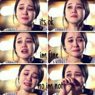 Iam fine 😔
