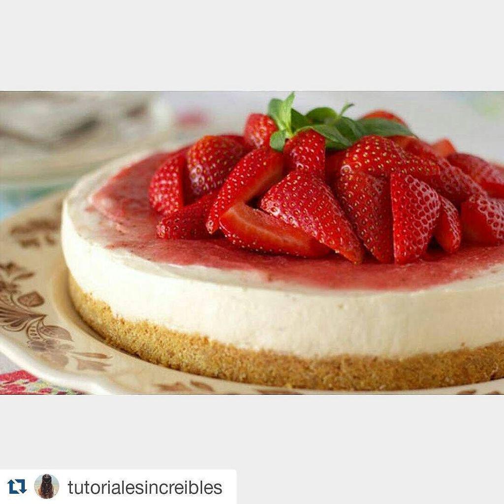 CrisRojasP's tweet image. #Repost #tutorialesincreibles with #repostapp
・・・
CHEESECAKE DE FRESAS
INGREDIENTES
7 cd… ift.tt/1MI12se