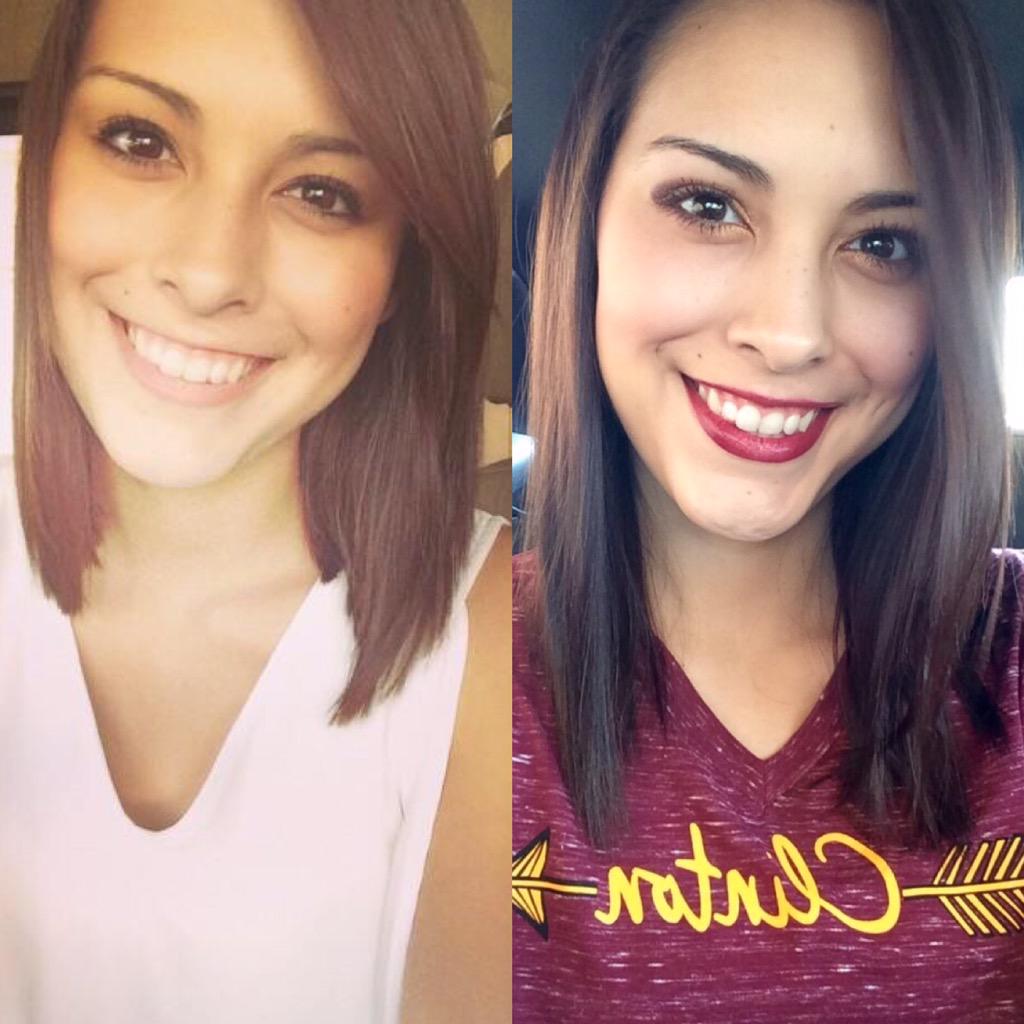 _VanessaLeon_'s tweet photo. I think the only thing I've grown out over the past year are my bangs 😀 #slowhair #vanessaproblems http://t.co/OEClyBHhWI