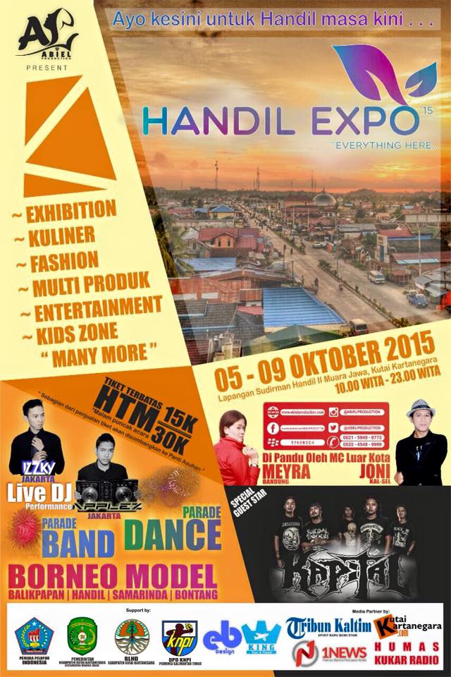 HANDIL EXPO with @ABIELPRODUCTION <a href="/KAPITALBorneo/">KAPITAL</a> <a href="/ritawow_1973/">Rita Widyasari</a> <a href="/CreativeParkTGR/">KUKAR KECE BENEH!</a> @Info_BPPN <a href="/InfoSamarinda/">IG: @InfoSamarinda</a>