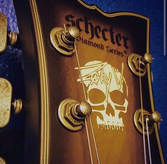 Desain Baru Schecter Custom Zacky Vengeance Deathbat 