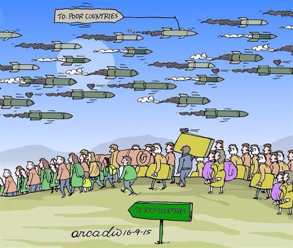 JamesMelville's tweet image. Bloody #refugees, coming over here to avoid our bombs...