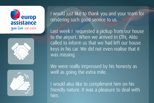 EuropAssist_SA's tweet photo. Well done to Cheslin, Tasneem and the Take Me Home team for rendering great service! #EASAcares #TakeMeHome http://t.co/fcXI7ao2aN