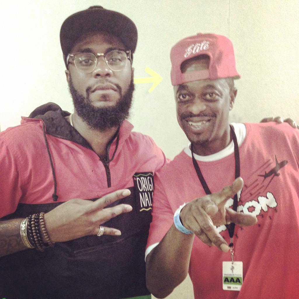 This was a great moment @BIGKRIT x @devindude420 OutsideIn #music #festival in #Sydney #Australia #SouthernRapTunes