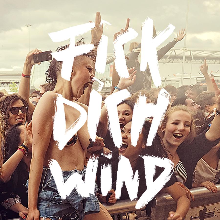stgtfestival's tweet photo. Peng! Das #SF16 findet am 29. / 30. Juli statt! Limitierte FICK DICH WIND Tickets und Infos: http://t.co/gc5xUc5R7w http://t.co/1TBFHbcUYz