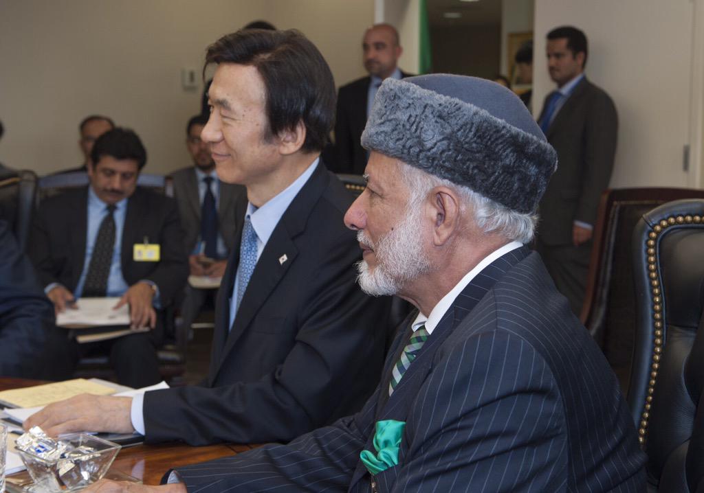 معالي الوزير يشارك في الإجتماع الخليجي مع كلا من #كوريا و #الهند على هامش أشغال #الجمعية_العامة 
#unga70