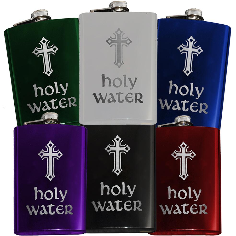 DomPlatypus's tweet photo. Engraved HOLY WATER FLASKS https://t.co/vj1FV52HsC #flasks #flaskmob #alcohol #whiskey #CatholicProblems #holywater https://t.co/9PqLcM6CBt