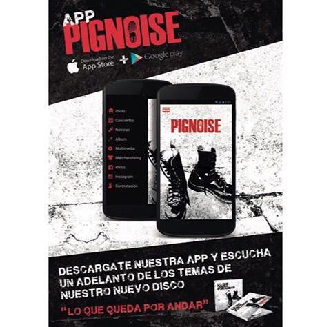 FansPignoise's tweet image. Descarga gratis a través de App Store y Google Play la nueva APP de @Pignoise y escucha un adelanto del nuevo disco!