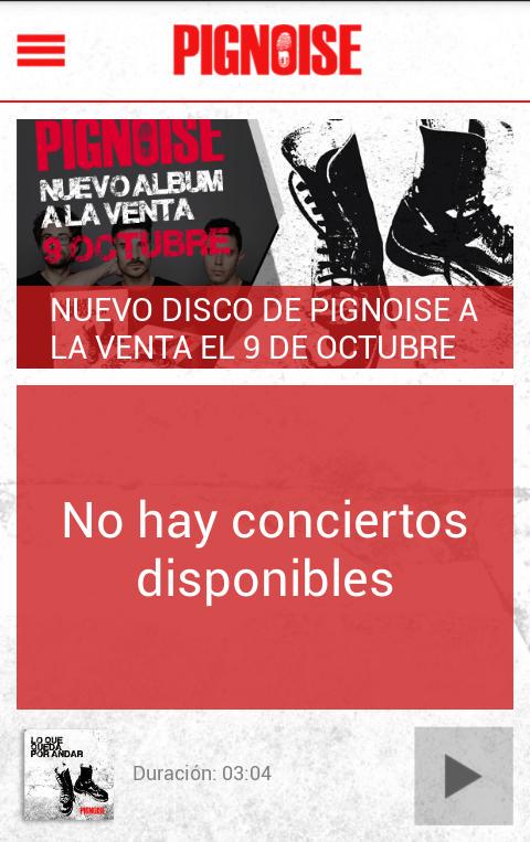 FansPignoise's tweet image. Descarga gratis a través de App Store y Google Play la nueva APP de @Pignoise y escucha un adelanto del nuevo disco!