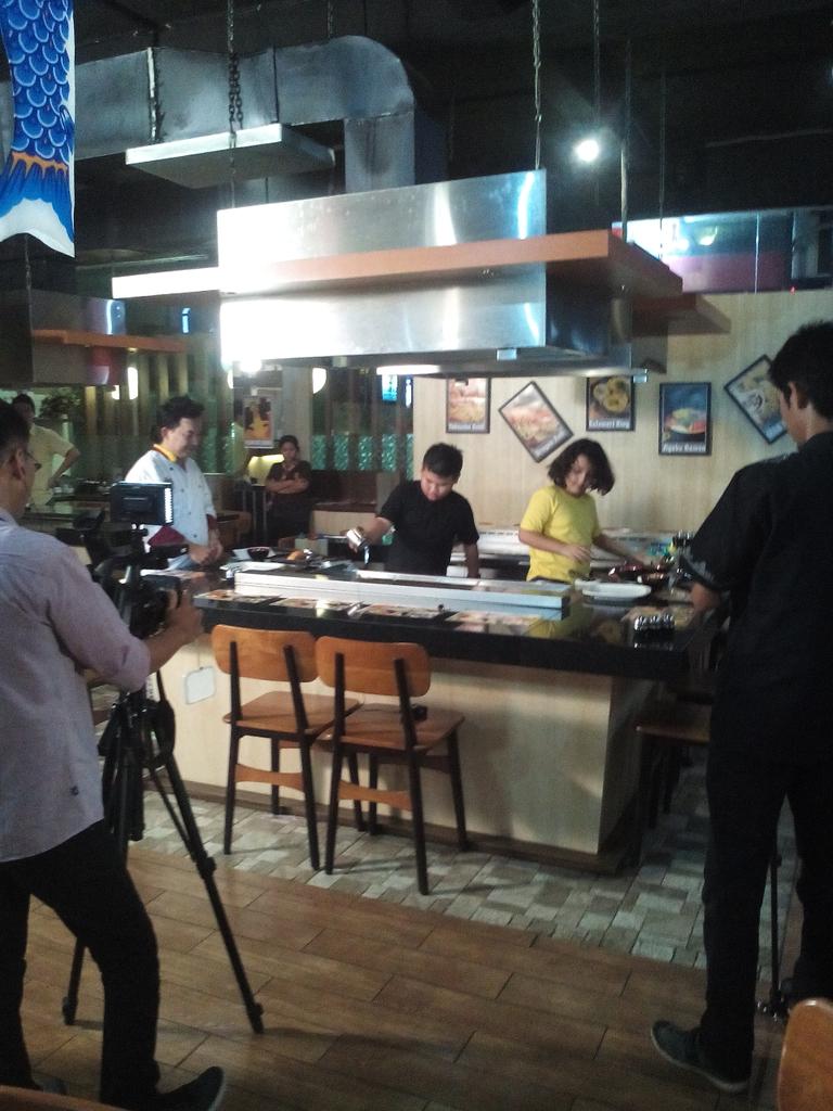 On process, my son <a href="/Larry_JMCI2/">Larry_JMCI2</a>  and @Patrick_JrMCI on their amazing tv show. Cant wait to see them airing