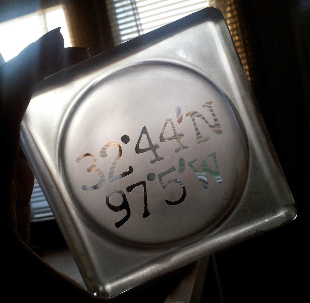 roseanddella's tweet image. Latitude Longitude Map Glass Drink Coaster Custom Coaster Etched Glassw… etsy.me/1EVZmHT #map #CustomBarware