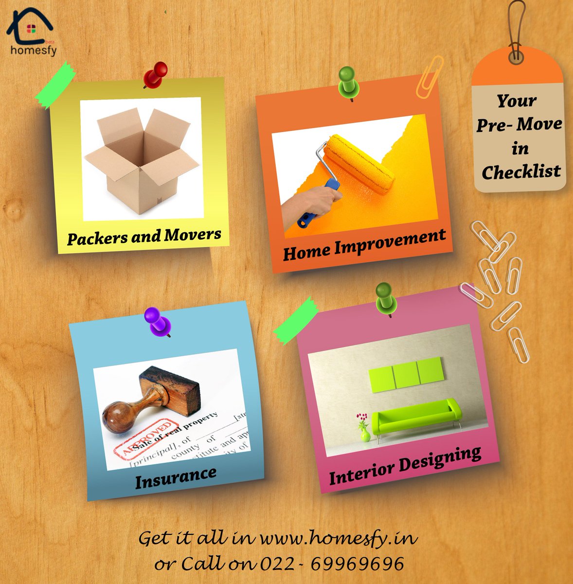 De-cluttering Moving in