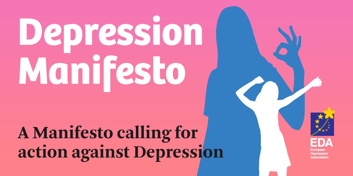 The_EDA's tweet photo. In honour of #EDD2015 we release our manifesto calling for action against depression: http://t.co/VFvAczNuCU http://t.co/KAxccEsmO3