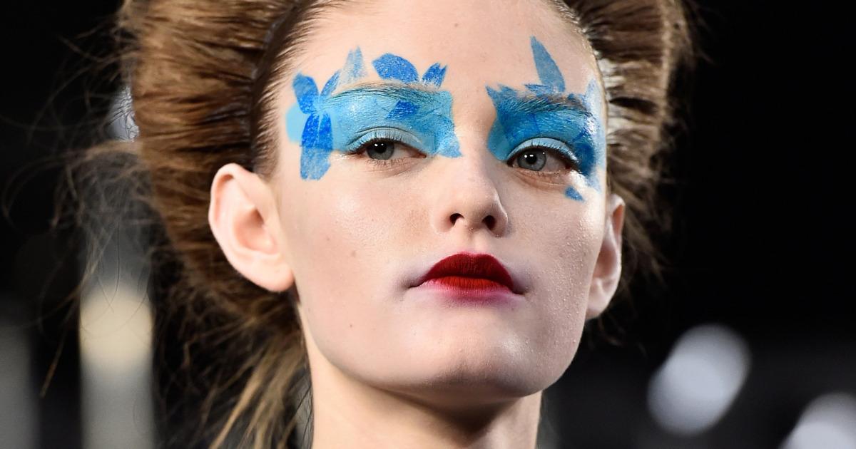 .<a href="/Margiela/">Maison Margiela</a> did crazy beauty, again: thecut.io/1VnMQfw #PFW