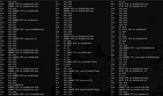 the AND/ORfuscator... github.com/xoreaxeaxeax/m…
