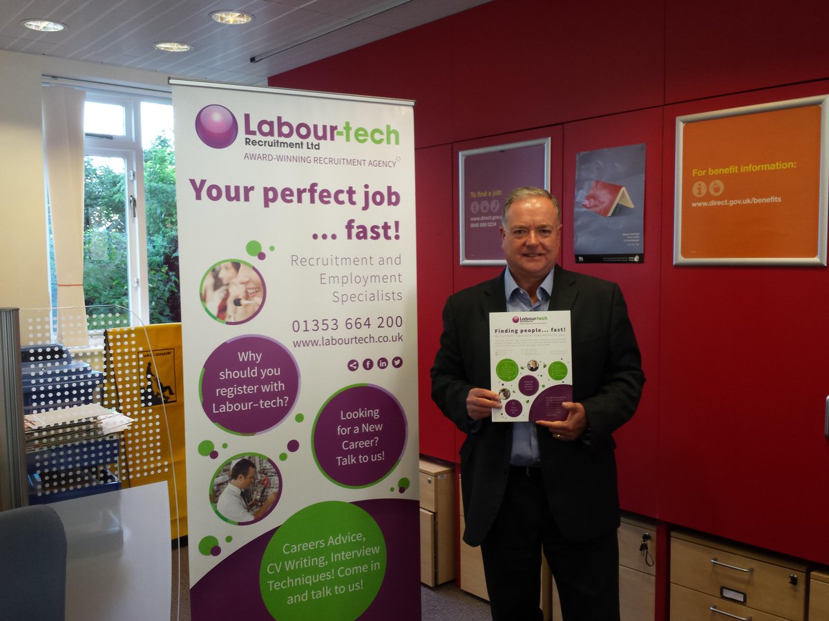 LabourTech's tweet photo. Today is the Ely Job Centre fair. We're there, so come on down and let us find you a new career. #elyjobs #LabourTech http://t.co/dxBoB4vutl