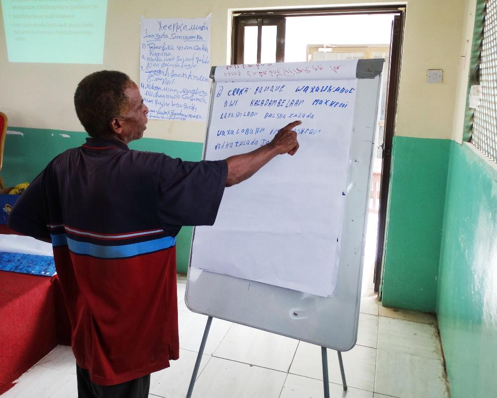 ced_org's tweet image. Another snapshots #CMDRR training in Jowhar district of CYBERS project implemented by CED &amp;amp; funded by @stability_fund
