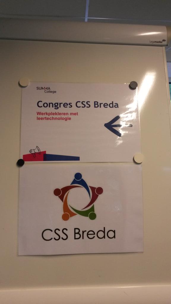 MarlouHoogers's tweet photo. We zijn klaar voor het congres @cssbreda @SummaZorg #WPL2015 http://t.co/3SxLSz7WTf