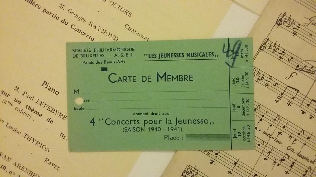 NDewaelheyns's tweet photo. Rétrospective Jeunesses Musicales 75 ► 17/10 @BOZARbrussels Documents d'archives inédits @JeunessesM75 @JMusicales_WB http://t.co/yw9iL58Jue