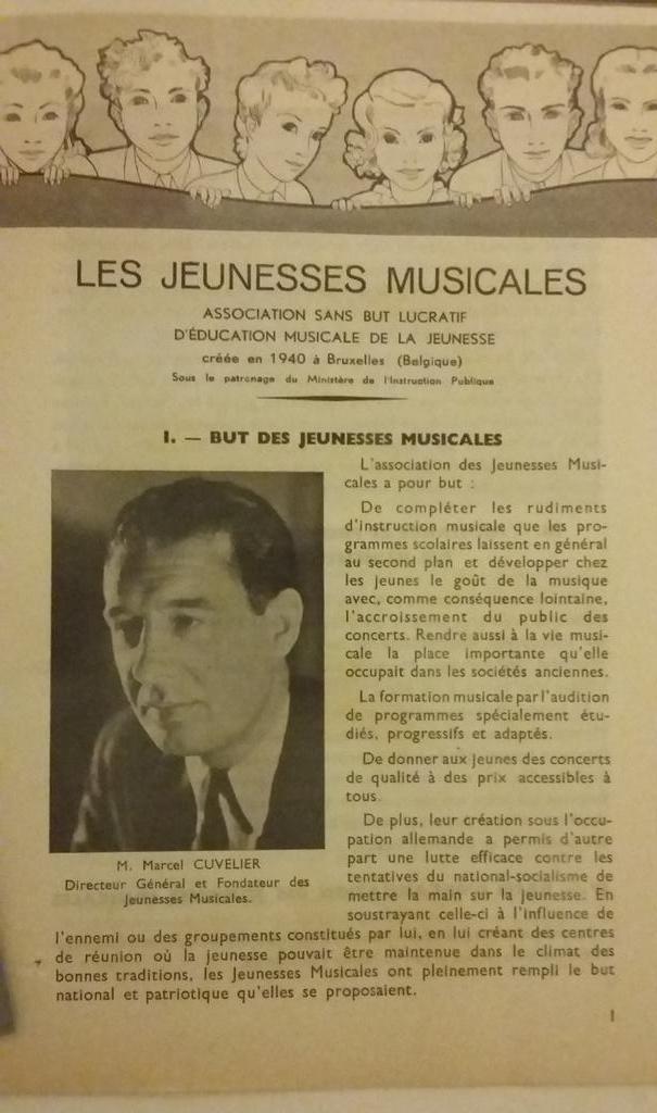 NDewaelheyns's tweet photo. Rétrospective Jeunesses Musicales 75 ► 17/10 @BOZARbrussels Documents d'archives inédits @JeunessesM75 @JMusicales_WB http://t.co/yw9iL58Jue