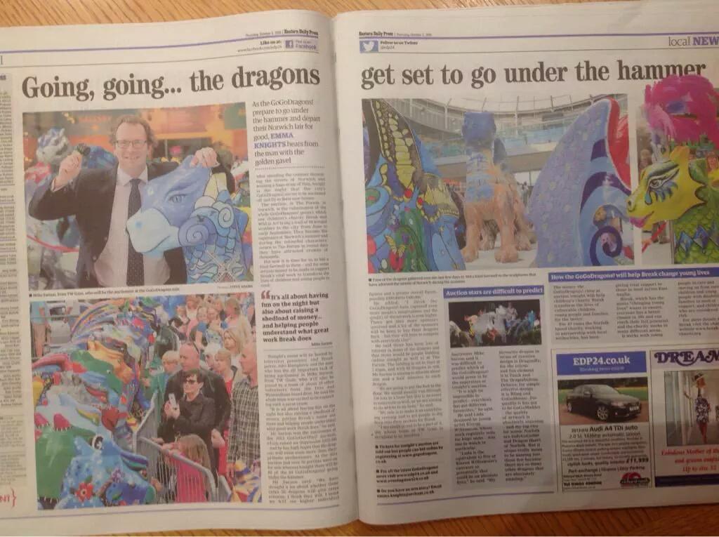 Paintopia's tweet photo. Looking forward to tonights @GoGoDragons2015 #dragonauction  time for these beauties to find their forever homes 🙌💞 http://t.co/c8Sjgq1tUA