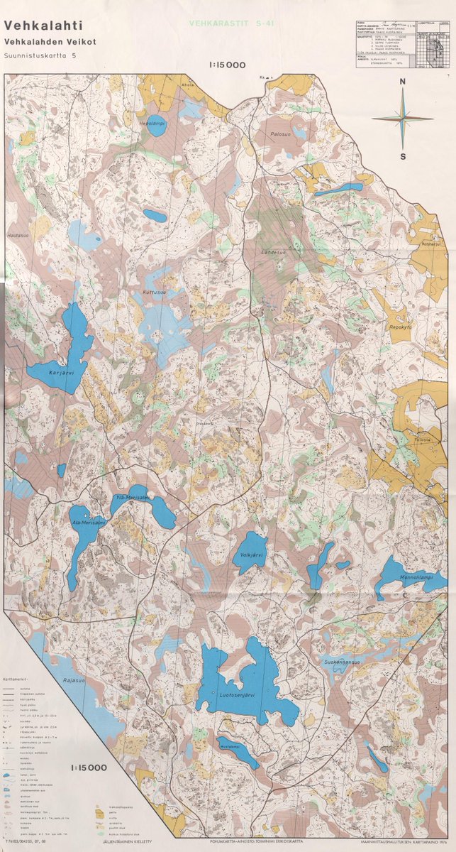 Fin5_2016's tweet photo. Historian havinaa vanhoilla kartoilla: Jukola 1971 ja Homeperseensuo. #Suunnistus #Fin52016 http://t.co/BCCiLBBR1j