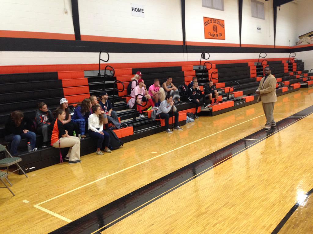 RR_FCA's tweet photo. Great message yesterday from one of our athletes. God is moving in these young lives. #campushuddle http://t.co/IISm4zb6KA