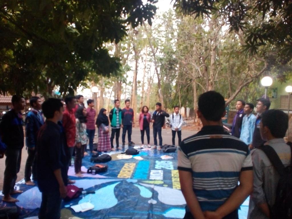 Sebagai penutup, kami membacakan sila sila Pancasila dan menyanyikan lagu nasional Garuda Pancasila