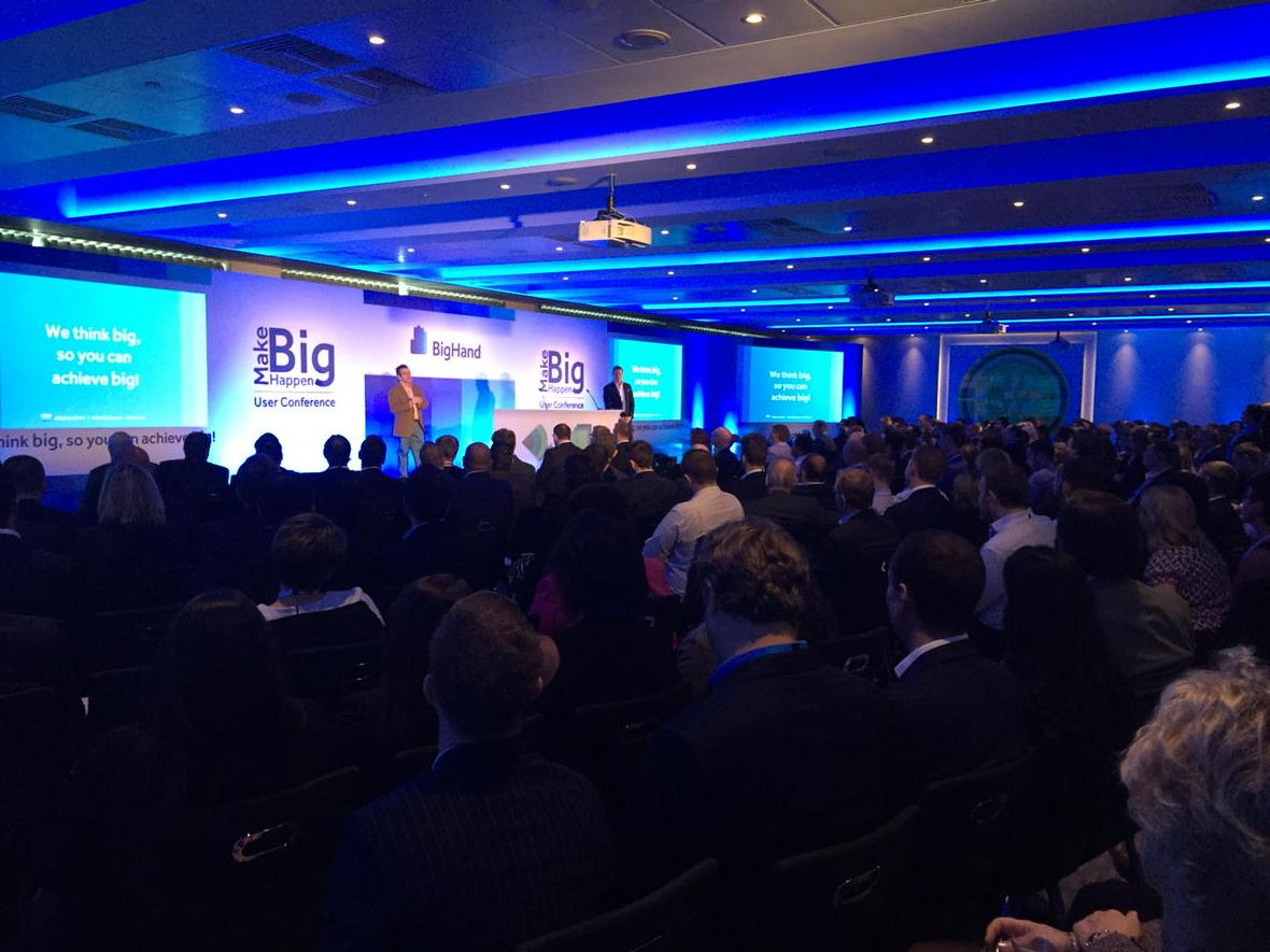 Full house at the #BHLaunch listening to #PeteLomas from <a href="/RaspberryPie/">My Account!</a> #MakeBigHappen