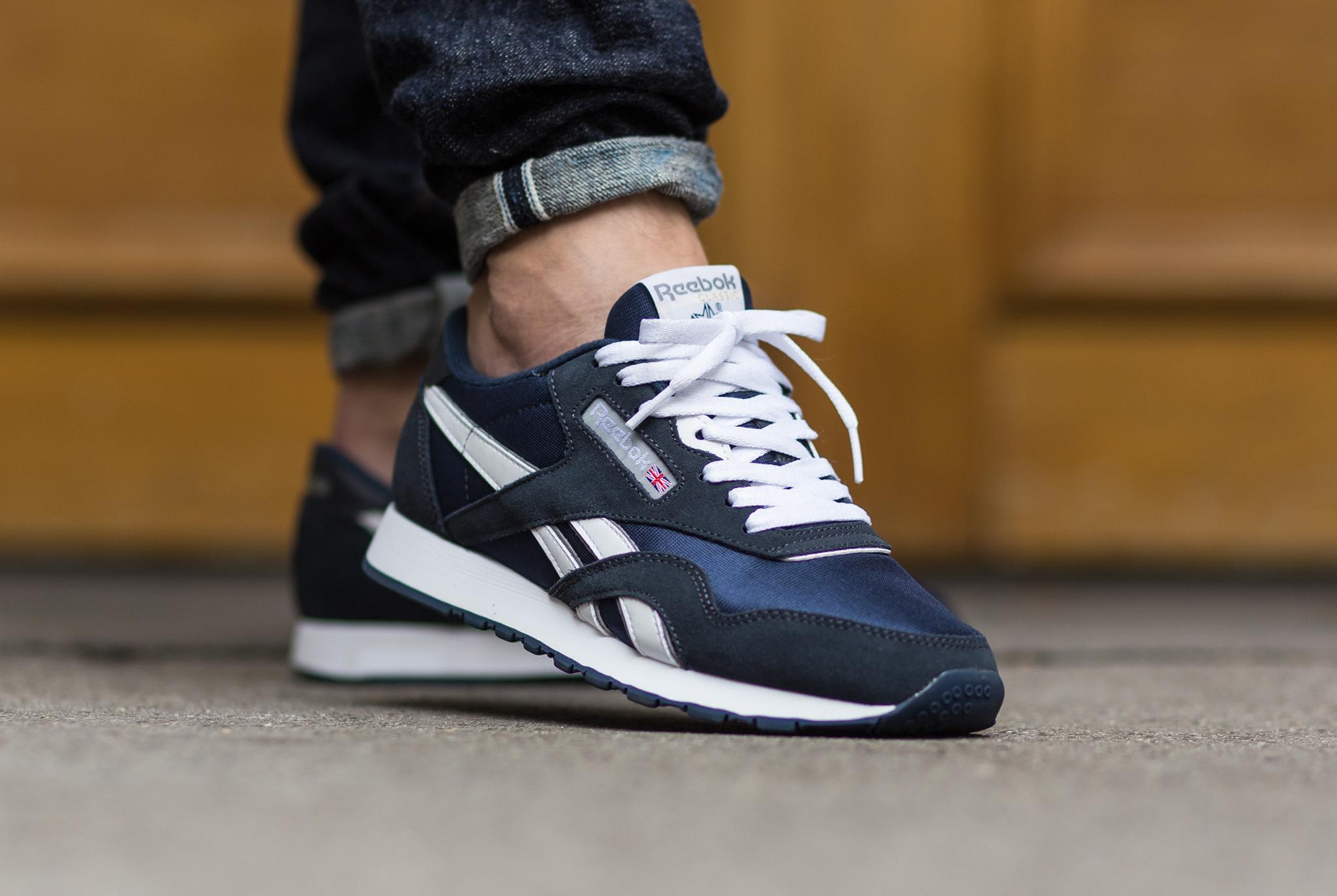 Reebok Classic чёрные nylon
